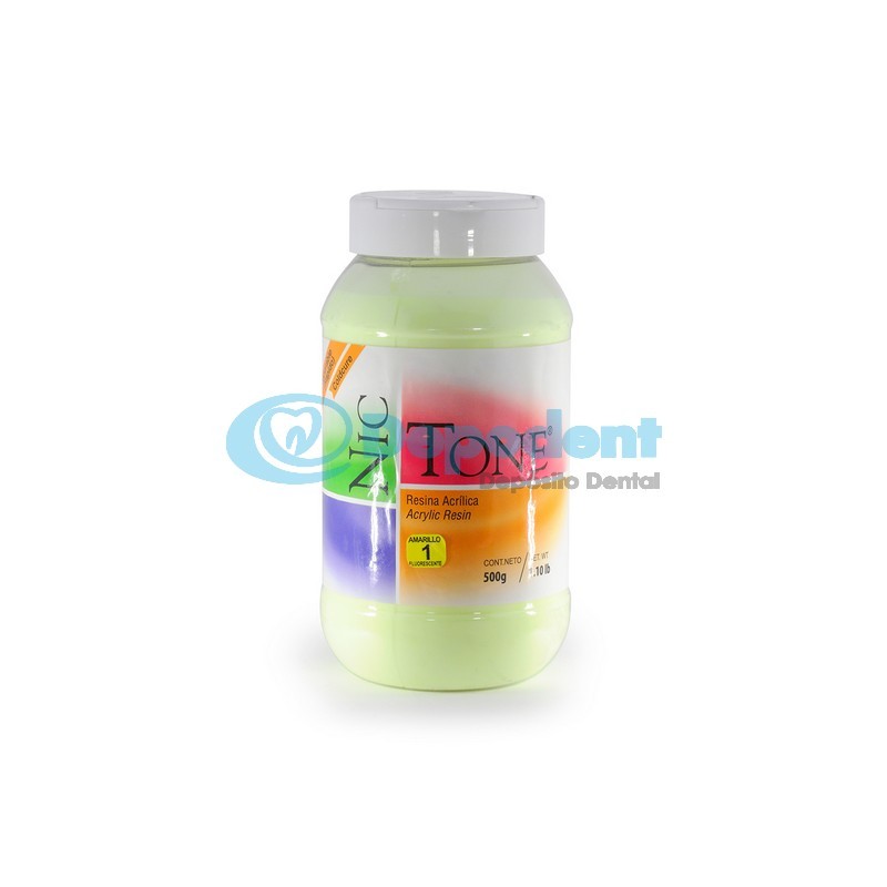 ACRILICO AUTOCURABLE ORTODONCIA COLOR 1 500 GR NIC TONE