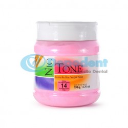 ACRILICO AUTOCURABLE ORTODONCIA COLOR 14 190 GR NIC TONE