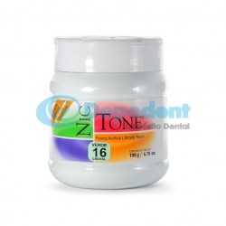 ACRILICO AUTOCURABLE ORTODONCIA COLOR 16 190 GR NIC TONE