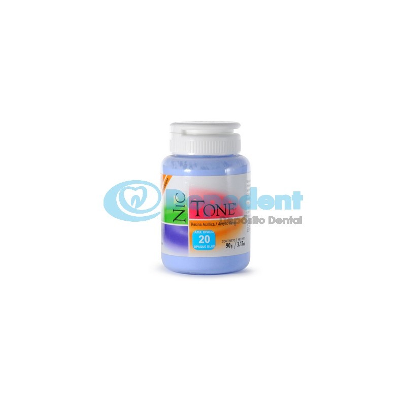 ACRILICO AUTOCURABLE ORTODONCIA COLOR 20 90 GR NIC TONE