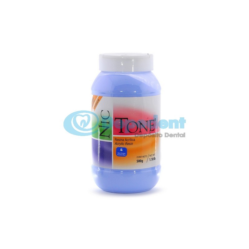 ACRILICO AUTOCURABLE ORTODONCIA COLOR 5 500 GR NIC TONE