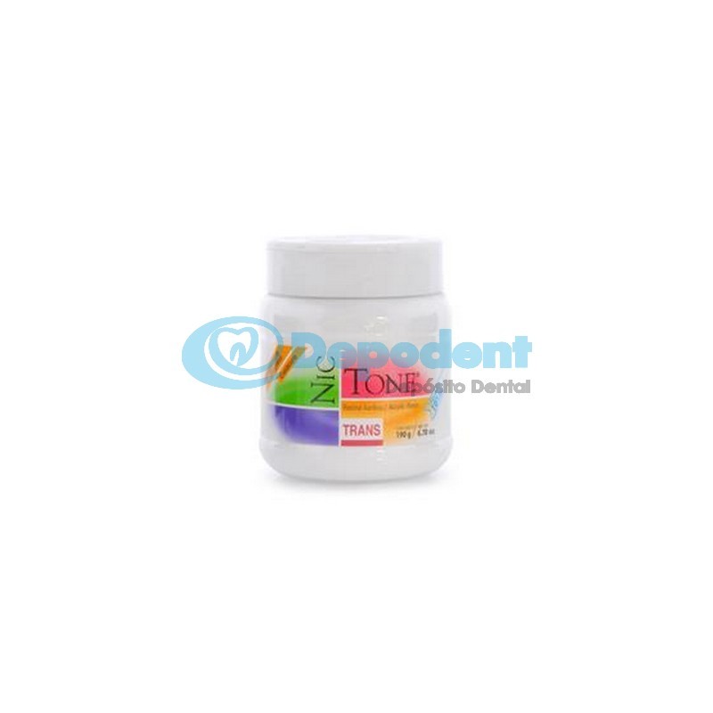 ACRILICO AUTOCURABLE TRANSPARENTE 190 GR NIC TONE