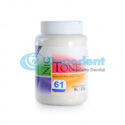 ACRILICO TERMOCURABLE COLOR 61 90 GR NIC TONE