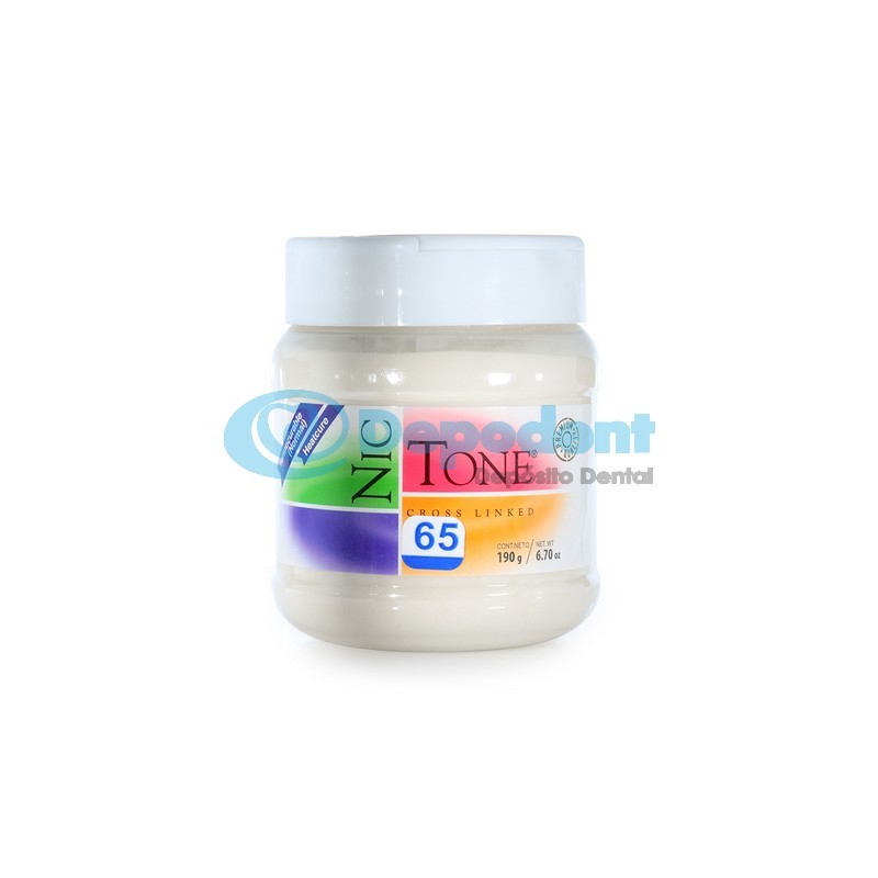 ACRILICO TERMOCURABLE COLOR 65 190 GR NIC TONE