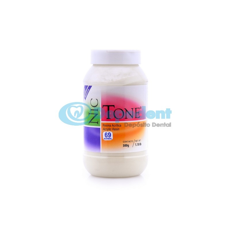 ACRILICO TERMOCURABLE COLOR 69 500 GR NIC TONE