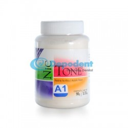 ACRILICO TERMOCURABLE COLOR A1 90 GR NIC TONE