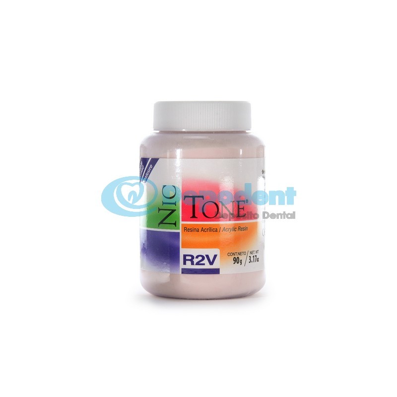 ACRILICO TERMOCURABLE COLOR R2V 90 GR NIC TONE