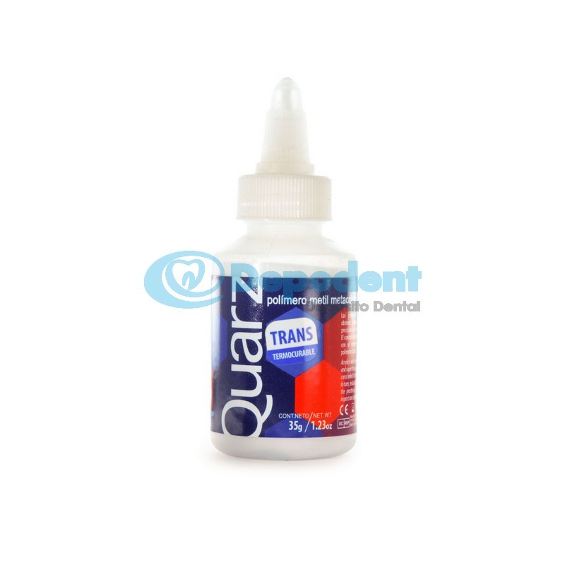 ACRILICO TERMOCURABLE TRANSPARENTE 35 GR QUARZ