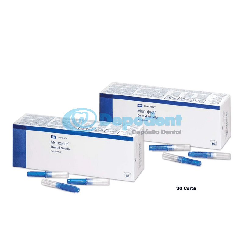 AGUJA MONOJECT CORTA 30 100 PZAS COVIDIEN