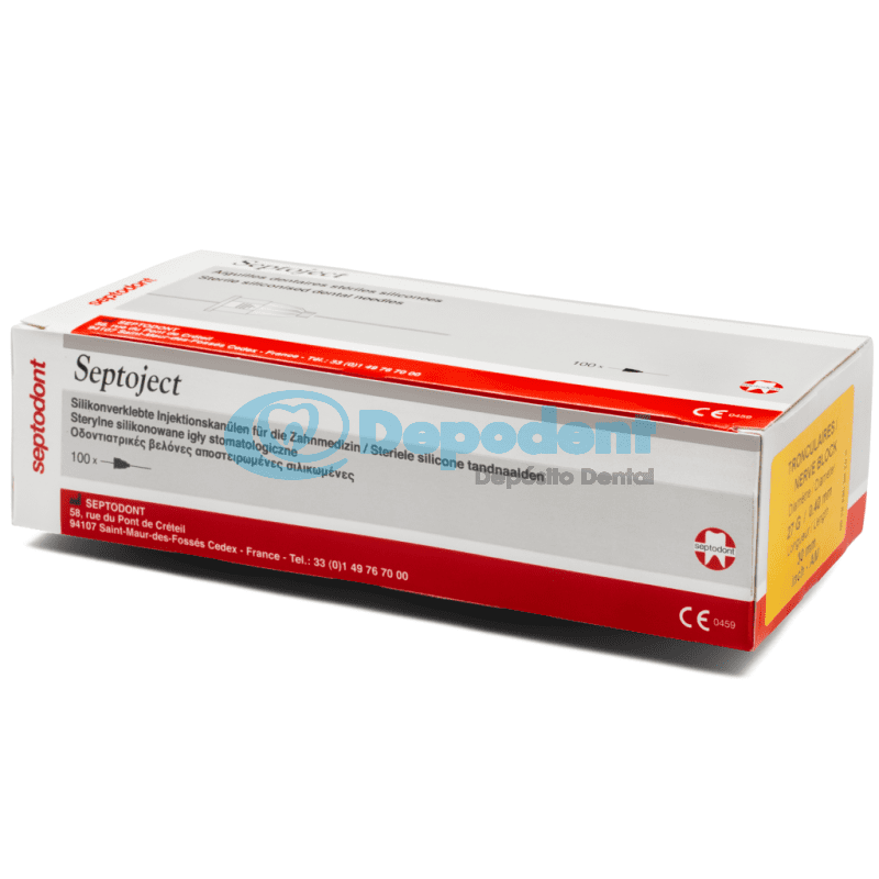 AGUJA SEPTOJECT LARGA 27 100 PZAS SEPTODONT