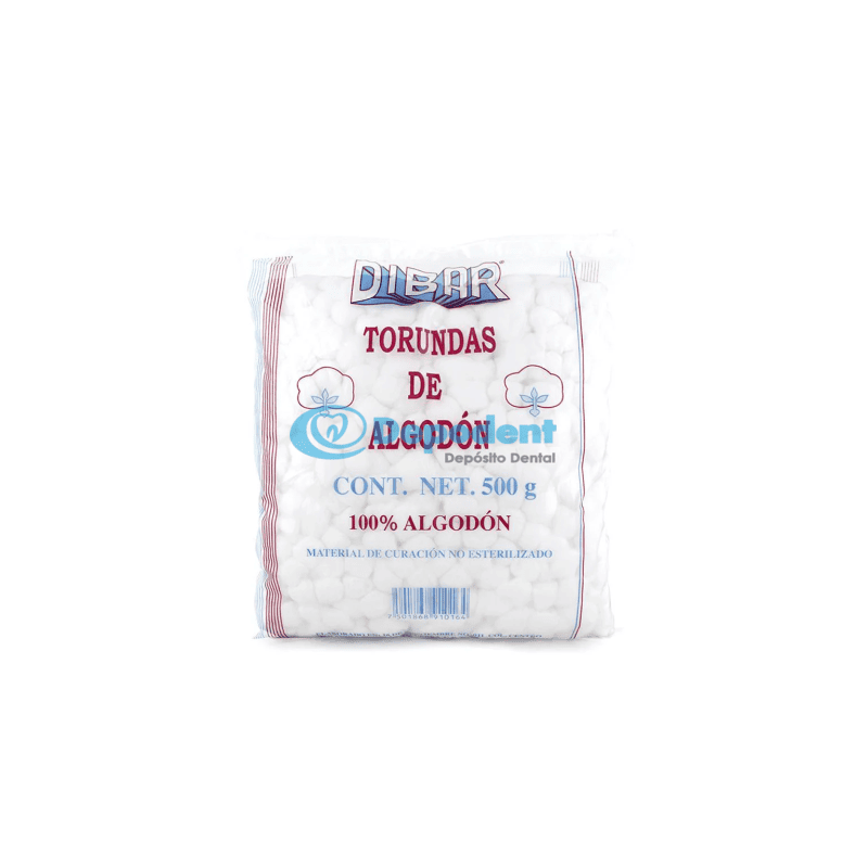 ALGODON TORUNDA 500 GR DIBAR