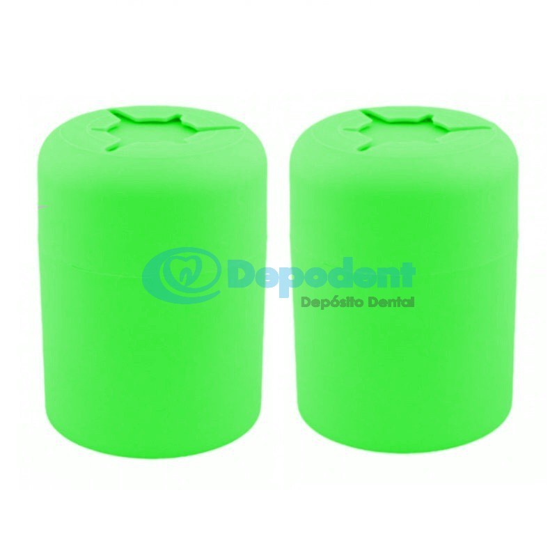 ALGODONERA P/ LIMPIO Y SUCIO PLASTICO VERDE 2 PZAS DGO