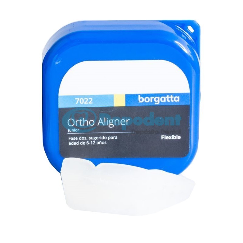 ALINEADOR ORTHO ALIGNER JUNIOR FLEXIBLE BORGATTA