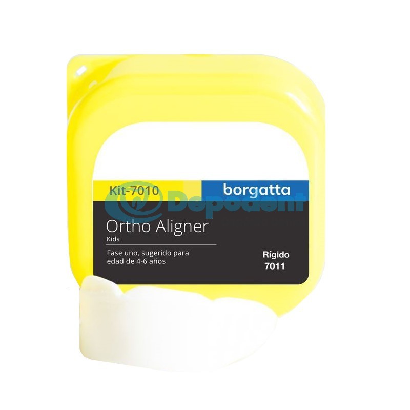 ALINEADOR ORTHO ALIGNER KIDS RIGIDO BORGATTA