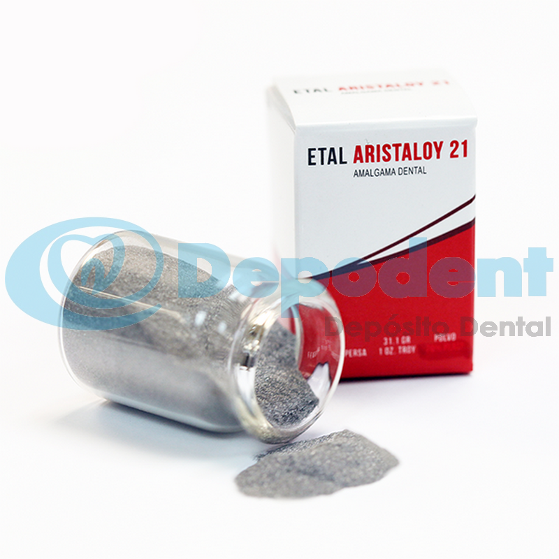 AMALGAMA ETAL ARISTALOY POLVO 1 OZ ARISTALOY
