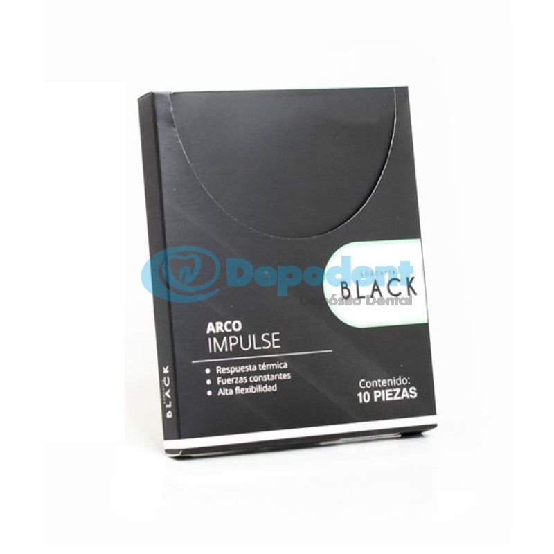 ARCO INFERIOR IMPULSE .014 10 PZAS BLACK