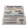 ACETATO RIGIDO CAL. 60 VALDI