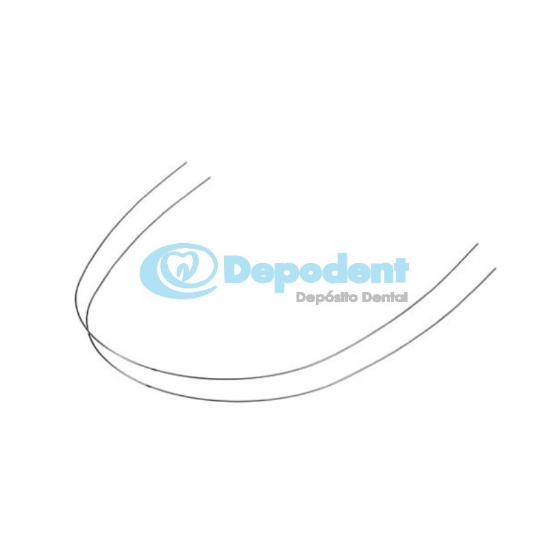 ARCO SUPERIOR NITI ESTETICO .016 BORGATTA