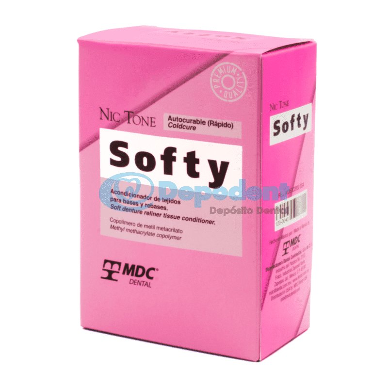 ACONDICIONADOR DE TEJIDOS SOFTY TERMOCURABLE ECO 80 GR / 40 ML MDC