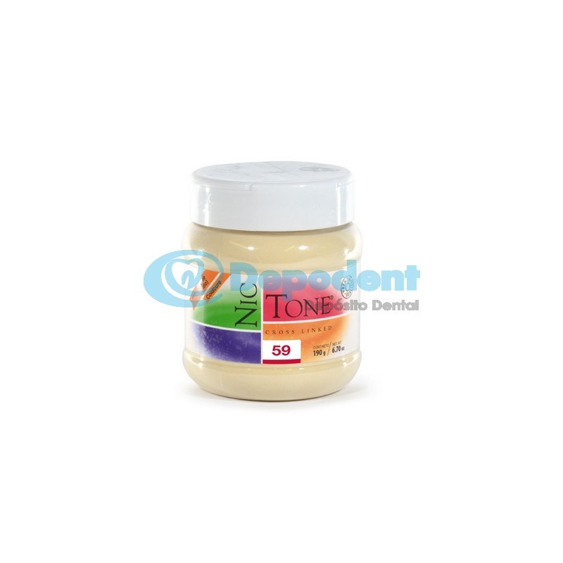 ACRILICO AUTOCURABLE COLOR 59 190 GR NIC TONE
