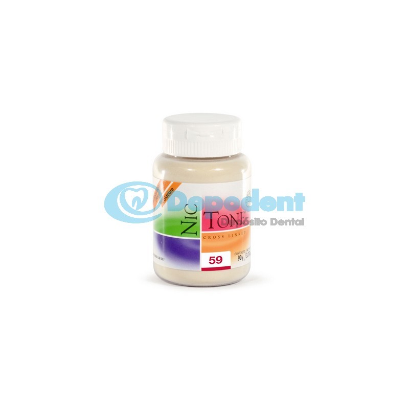 ACRILICO AUTOCURABLE COLOR 59 90 GR NIC TONE