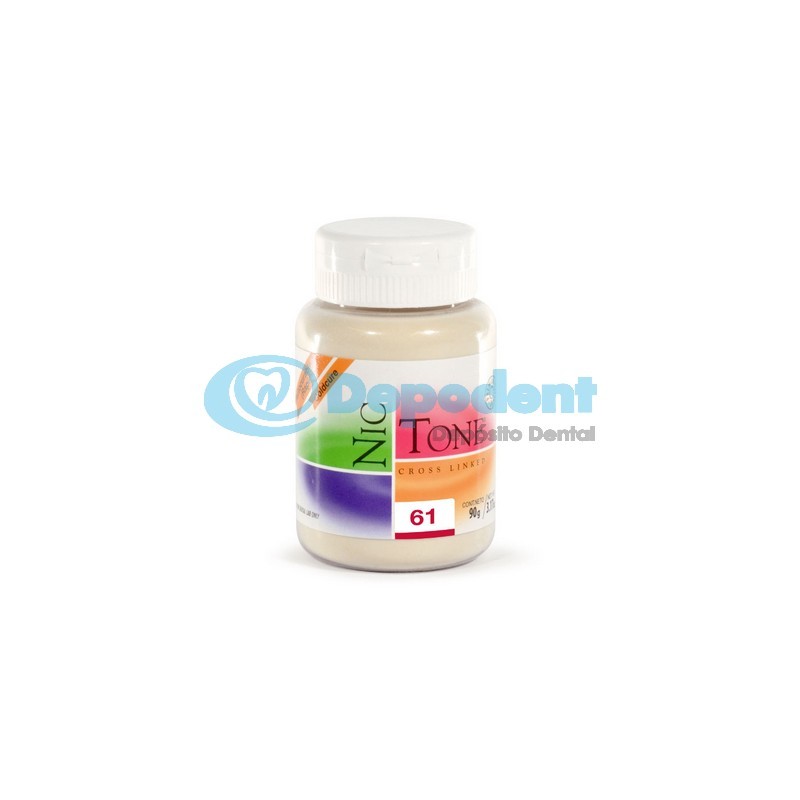ACRILICO AUTOCURABLE COLOR 61 90 GR NIC TONE