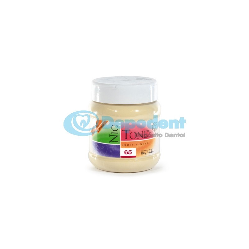 ACRILICO AUTOCURABLE COLOR 65 190 GR NIC TONE