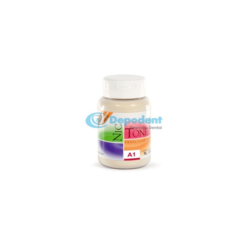 ACRILICO AUTOCURABLE COLOR A1 90 GR NIC TONE
