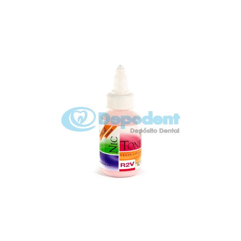 ACRILICO AUTOCURABLE COLOR R2V 35 GR NIC TONE